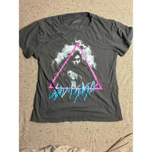 Lady Gaga Graphic T-Shirt Small Faded Vintage Style